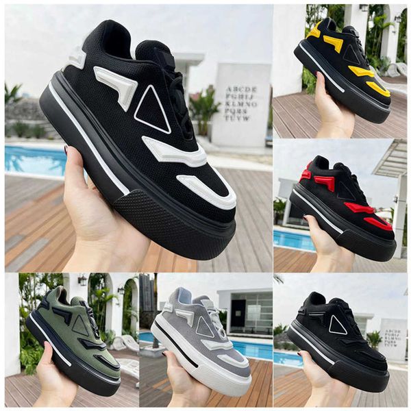 fashion casual shoes thick soled women men raised small head lace up white shoes round board shoes triangle new deshigner trainner shoes spr, Black
fashion casual shoes thick soled women men raised small head lace up white shoes round board shoes triangle new deshigner trainner shoes spr, Black