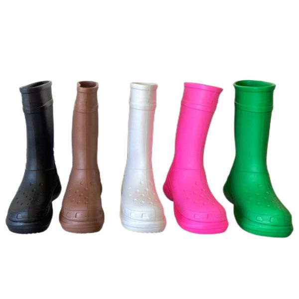 summer women sandals luxury designer slippers fashion paris platform shoes new hole-shaped rain boots outdoor comfort waterproof boots jelly, Black
summer women sandals luxury designer slippers fashion paris platform shoes new hole-shaped rain boots outdoor comfort waterproof boots jelly, Black