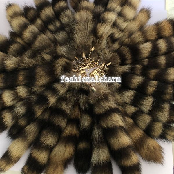 10pcs/lot 100% real american raccoon fur tail keychain bag charm cosplay toy pendant tassels, Silver
10pcs/lot 100% real american raccoon fur tail keychain bag charm cosplay toy pendant tassels, Silver