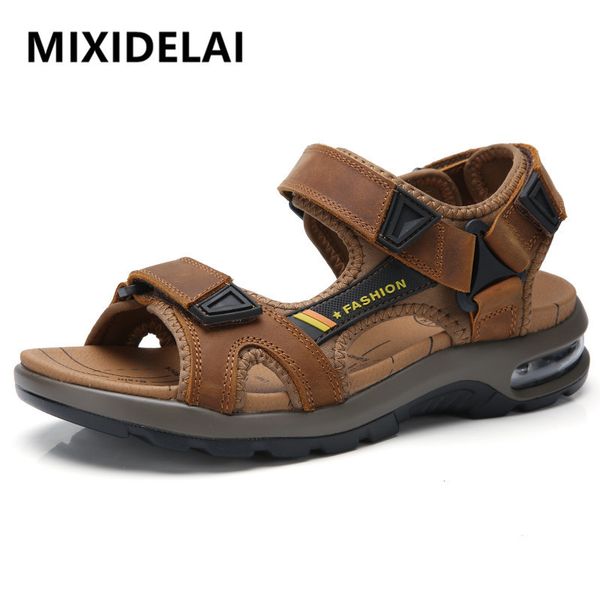 sandals fashion mens summer soft beach flip flop comfortable genuine leather outdoor men roman size 230503, Black
sandals fashion mens summer soft beach flip flop comfortable genuine leather outdoor men roman size 230503, Black