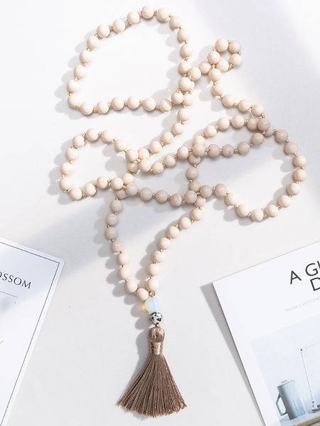 chokers oaiite natural white fossils stone beads108 mala necklace 8mm smooth round jasper japamala meditation jewelry for women men gift 230, Golden;silver
chokers oaiite natural white fossils stone beads108 mala necklace 8mm smooth round jasper japamala meditation jewelry for women men gift 230, Golden;silver