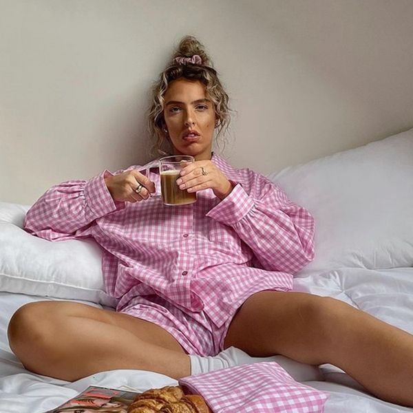 women's two piece pants 2 pieces suit set female striped plaid turn-down collar long sleeve shirt short pants for summer 230504, White
women's two piece pants 2 pieces suit set female striped plaid turn-down collar long sleeve shirt short pants for summer 230504, White