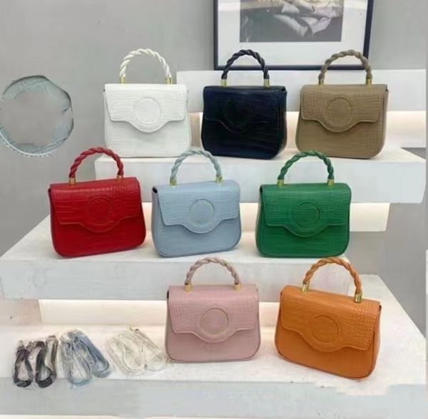 designer kids metal handbags luxury big girls crocodile grain messenger saddle bag fashion children single shoulder buckles bags f1642, Black
designer kids metal handbags luxury big girls crocodile grain messenger saddle bag fashion children single shoulder buckles bags f1642, Black
