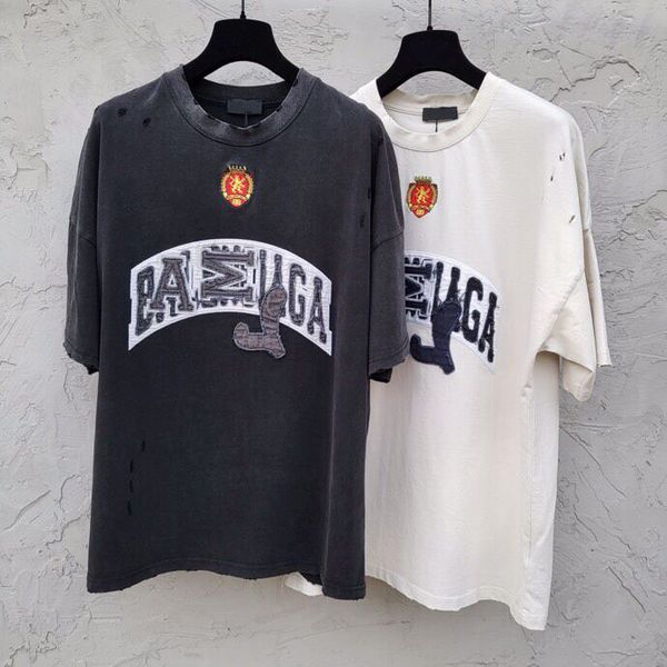 summer new short sleeve t shirt double yarn fabric stereo letter shirt printing women men's round neck t shirt original sweatshirt polo, Black;brown
summer new short sleeve t shirt double yarn fabric stereo letter shirt printing women men's round neck t shirt original sweatshirt polo, Black;brown