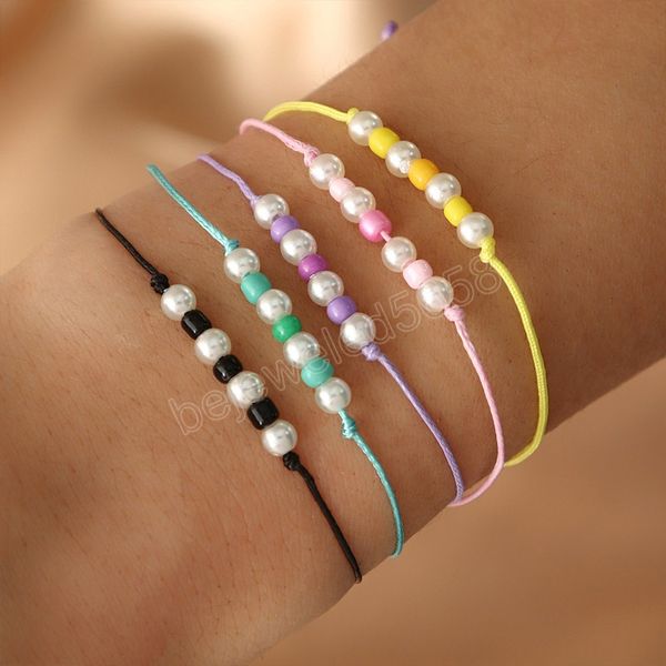 rainbow handmade braided bracelet for women lovers cute colorful beads rope charm bracelet set adjustable jewelry accessories, Golden;silver
rainbow handmade braided bracelet for women lovers cute colorful beads rope charm bracelet set adjustable jewelry accessories, Golden;silver