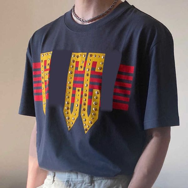 designer t shirt high edition summer versatile diamond design classic os relaxed casual sleeve t-shirt, White;black
designer t shirt high edition summer versatile diamond design classic os relaxed casual sleeve t-shirt, White;black