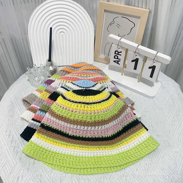 wide brim hats ins hollow women summer strip knit bucket cap summer korean simple fisherman hat japanese casual shade bob hats j230503, Blue;gray
wide brim hats ins hollow women summer strip knit bucket cap summer korean simple fisherman hat japanese casual shade bob hats j230503, Blue;gray