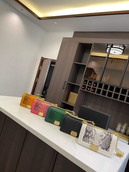 tz designer bags handbag women crossbody bag python pattern le boy handbags classic cowhide square shape flap bag gold hardware chain leathe
tz designer bags handbag women crossbody bag python pattern le boy handbags classic cowhide square shape flap bag gold hardware chain leathe