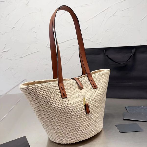 23ss new fashion designer bag large capacity woven bag vegetable basket bag very atmospheric neutral commuting beach bag single shoulder bag
23ss new fashion designer bag large capacity woven bag vegetable basket bag very atmospheric neutral commuting beach bag single shoulder bag