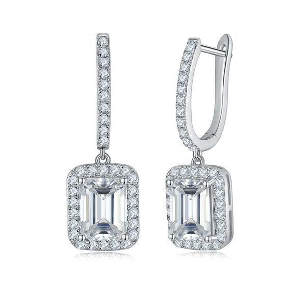 diamond passed test 925 sterling silver 6*8mm square moissanite earrings jewelry for girls women nice gift studs, Golden;silver
diamond passed test 925 sterling silver 6*8mm square moissanite earrings jewelry for girls women nice gift studs, Golden;silver