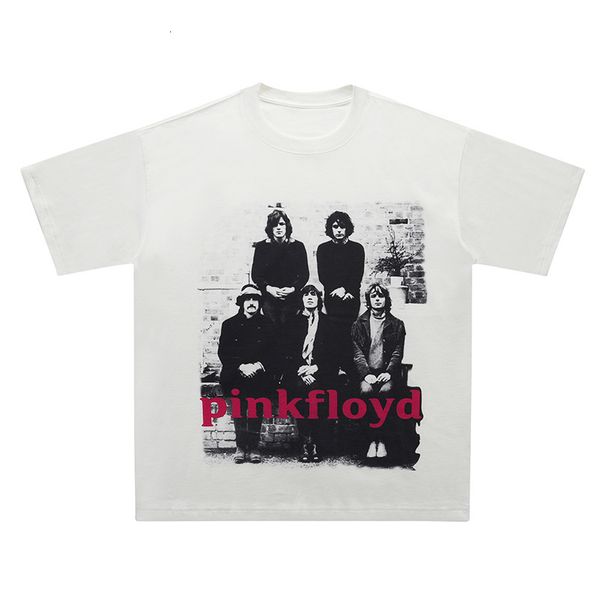 mens tshirts 23ss heavymetal86pinkfloyd rock band retro straight spray print cotton round neck loose shortsleeved tshirt big deal 230504, White;black
mens tshirts 23ss heavymetal86pinkfloyd rock band retro straight spray print cotton round neck loose shortsleeved tshirt big deal 230504, White;black
