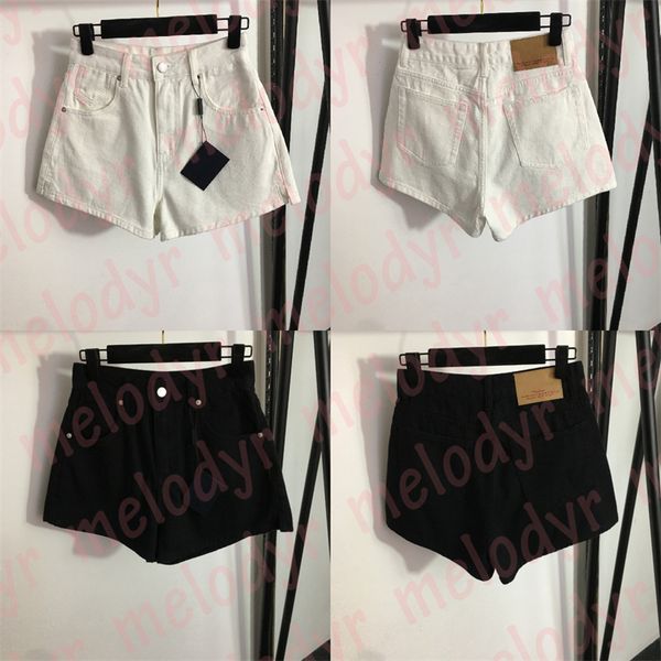 high waist denim shorts for womens summer breathable slim short jeans shorts, White;black
high waist denim shorts for womens summer breathable slim short jeans shorts, White;black