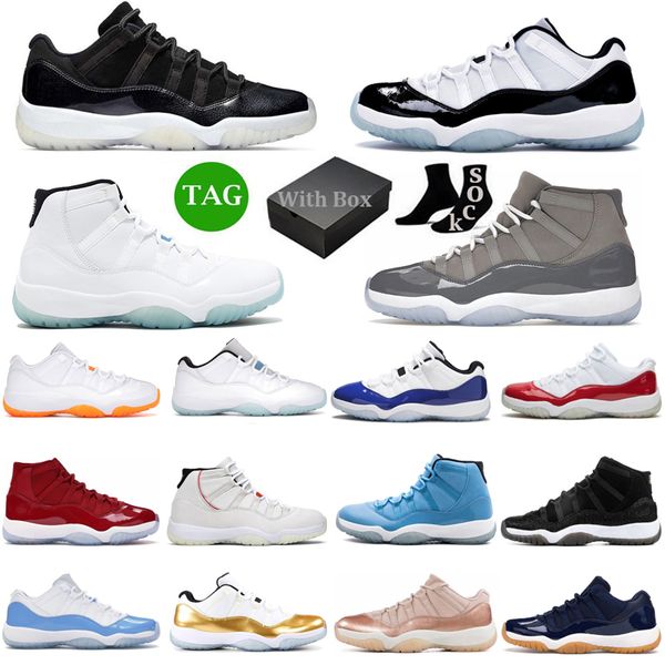 with box 11 basketball shoes mens cherry 11s midnight navy cool grey cement low concord legend blue pace jam yellow snakeskin sneakers
with box 11 basketball shoes mens cherry 11s midnight navy cool grey cement low concord legend blue pace jam yellow snakeskin sneakers