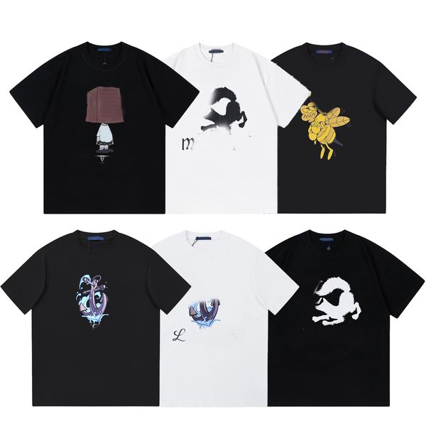 designer tshirts new lo vu print big logo logo print short sleeve t-shirt anchor pattern letter mens tshirt womens t-shirt, White
designer tshirts new lo vu print big logo logo print short sleeve t-shirt anchor pattern letter mens tshirt womens t-shirt, White