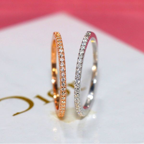 row diamond ring 925 sterling silver ins fashion full diamond tail ring small design index finger ring single row inlaid diamond ring, Golden;silver
row diamond ring 925 sterling silver ins fashion full diamond tail ring small design index finger ring single row inlaid diamond ring, Golden;silver