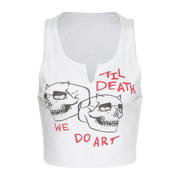 camisoles tanks gothic aesthetic punk grunge tank mall goth harajuku white women cropped knitted skull graphic print slim emo 230503, Black;white
camisoles tanks gothic aesthetic punk grunge tank mall goth harajuku white women cropped knitted skull graphic print slim emo 230503, Black;white