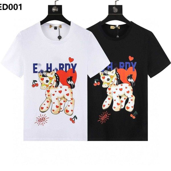 ed haryd premium classic love little horse tiger head round neck t-shirt, White;black
ed haryd premium classic love little horse tiger head round neck t-shirt, White;black