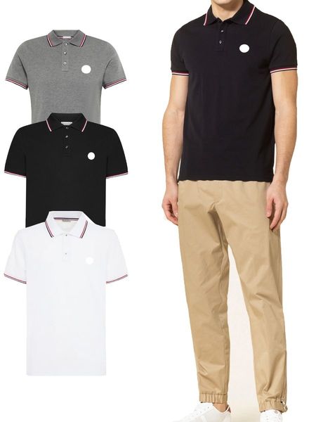 summer designer mens basic business polos t shirt fashion france brand men's t-shirts embroidered armbands letter badges polo shirt sho, White;black
summer designer mens basic business polos t shirt fashion france brand men's t-shirts embroidered armbands letter badges polo shirt sho, White;black