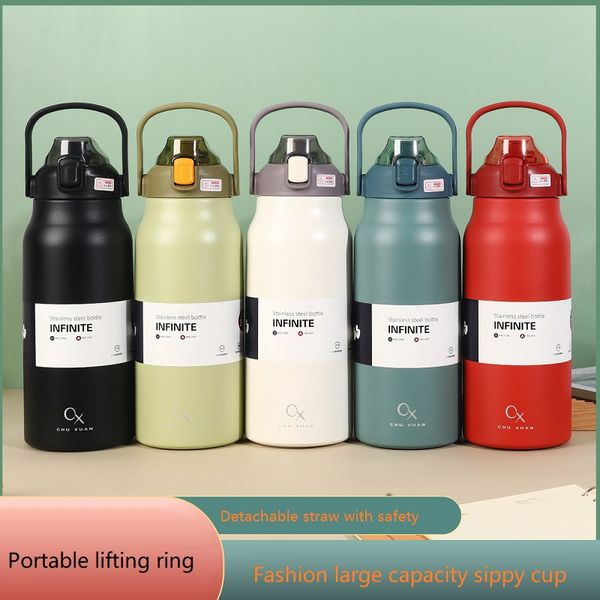 drinkware water bottles net celebrity portable 316 stainless steel thermos cup 1300ml 1700ml large capacity will carry straw cup outdoor spo
drinkware water bottles net celebrity portable 316 stainless steel thermos cup 1300ml 1700ml large capacity will carry straw cup outdoor spo