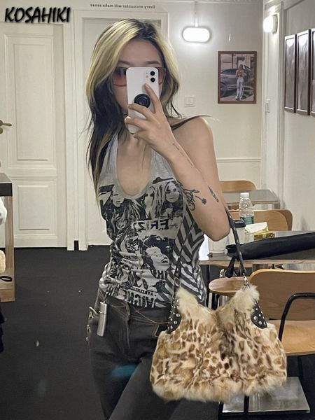 camisoles tanks kosahiki graphic t shirts fairy grunge 90's aesthetic clothes halter tank women casual sleevelss y2k korean fashion tee, Black;white
camisoles tanks kosahiki graphic t shirts fairy grunge 90's aesthetic clothes halter tank women casual sleevelss y2k korean fashion tee, Black;white