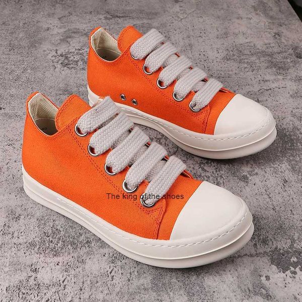2023 correctrick casual shoes men's coarse laces canvas sneakers ro owens orange low help women's board shoes
2023 correctrick casual shoes men's coarse laces canvas sneakers ro owens orange low help women's board shoes