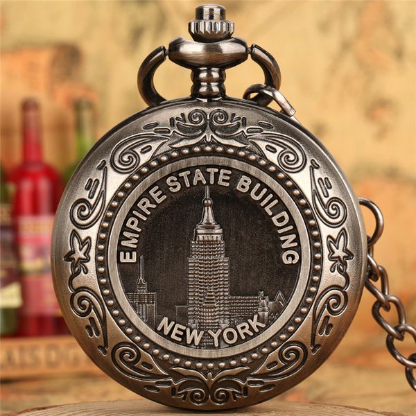 vintage watches new york empire state building men women quartz pocket watch arabic number chain souvenir clock, Slivery;golden
vintage watches new york empire state building men women quartz pocket watch arabic number chain souvenir clock, Slivery;golden