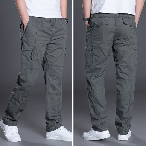 men's pants summer autumn men pants casual cotton long pants fashion straight joggers homme plus flat trousers for men clothing size 6x, Black
men's pants summer autumn men pants casual cotton long pants fashion straight joggers homme plus flat trousers for men clothing size 6x, Black