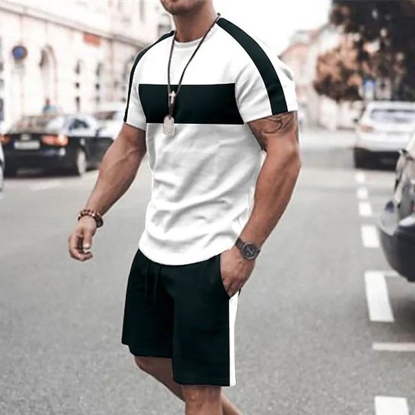mens tracksuits 3d print men cloths tshirt suits ropa de hombre color block oneck outdoor short sleeve 2 piece apparel fashion designer 2305, Gray
mens tracksuits 3d print men cloths tshirt suits ropa de hombre color block oneck outdoor short sleeve 2 piece apparel fashion designer 2305, Gray
