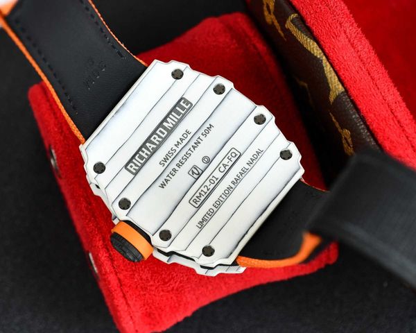 rm12-01 real tourbillon watch fantasic superb men wrist watches 6f26 high-end quality mechanical uhr ntpt all carbon fiber case montre richa, Slivery;brown
rm12-01 real tourbillon watch fantasic superb men wrist watches 6f26 high-end quality mechanical uhr ntpt all carbon fiber case montre richa, Slivery;brown
