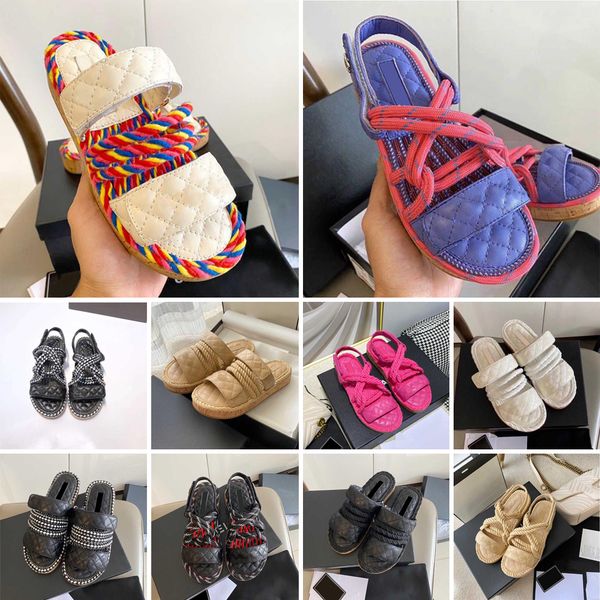 blade women's hemp rope woven metal chain sandal slipper designer fashion luxury elegant simple material flat shoes comfortable design, Black
blade women's hemp rope woven metal chain sandal slipper designer fashion luxury elegant simple material flat shoes comfortable design, Black