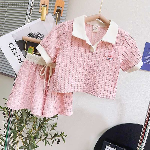 clothing sets summer girls clothing sets lapel shirt +shorts baby girl outfit set toddler girl clothes 2pcs children clothes sui aa230504, White
clothing sets summer girls clothing sets lapel shirt +shorts baby girl outfit set toddler girl clothes 2pcs children clothes sui aa230504, White