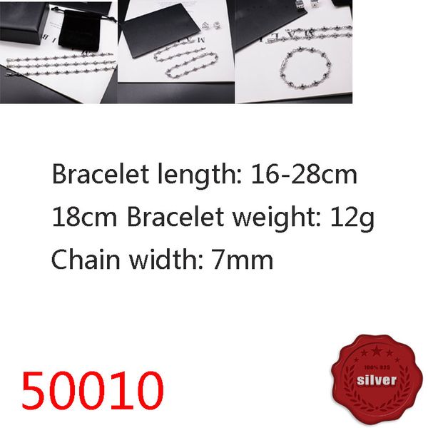50010 personalized fashion bracelet s925 sterling silver vintage trend vintage punk cross flower diamond embedding letter hip hop simple tre, Golden;silver
50010 personalized fashion bracelet s925 sterling silver vintage trend vintage punk cross flower diamond embedding letter hip hop simple tre, Golden;silver