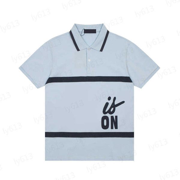 blue summer mens t-shirts designer casual loose luxury fashion heavy industry brand letter logo printed silky pearl floor polo short sleeve, White;black
blue summer mens t-shirts designer casual loose luxury fashion heavy industry brand letter logo printed silky pearl floor polo short sleeve, White;black