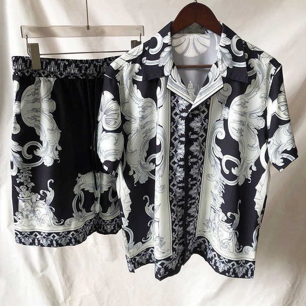 men's casual shirts hip hop casual beach holiday short sleeve suit haiian shirt streetwear artistic abstract shirts streetwear men trac, White;black
men's casual shirts hip hop casual beach holiday short sleeve suit haiian shirt streetwear artistic abstract shirts streetwear men trac, White;black