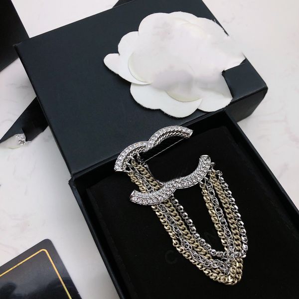 ccity brooche pins various new internet celebrity women c brooches fashion designer tassels pins pearl crystal woman accessories for party t, Gray
ccity brooche pins various new internet celebrity women c brooches fashion designer tassels pins pearl crystal woman accessories for party t, Gray