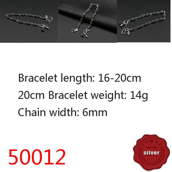 50012 popular european and american bracelets retro fashion 925 sterling silver cross bracelet couple fashion accessories, Golden;silver
50012 popular european and american bracelets retro fashion 925 sterling silver cross bracelet couple fashion accessories, Golden;silver