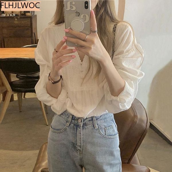 t-shirt white lace blusas 2021 fall autumn women cute sweet girls casual single breasted button basic shirts blouses
t-shirt white lace blusas 2021 fall autumn women cute sweet girls casual single breasted button basic shirts blouses