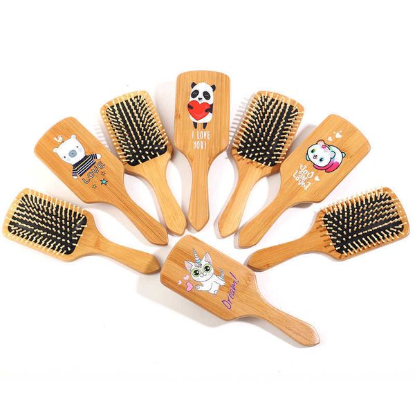 hair brushes hair comb wood cute panda cat cartoon airbag massage comb solid wood cushion antistatic hair brush combs detangling hairbrush j, Silver
hair brushes hair comb wood cute panda cat cartoon airbag massage comb solid wood cushion antistatic hair brush combs detangling hairbrush j, Silver