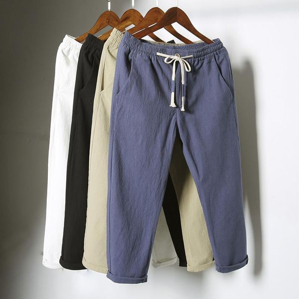 pants summer cotton linen pants men casual elastic waist vintage harem trousers thin linen harem pants white black blue
pants summer cotton linen pants men casual elastic waist vintage harem trousers thin linen harem pants white black blue