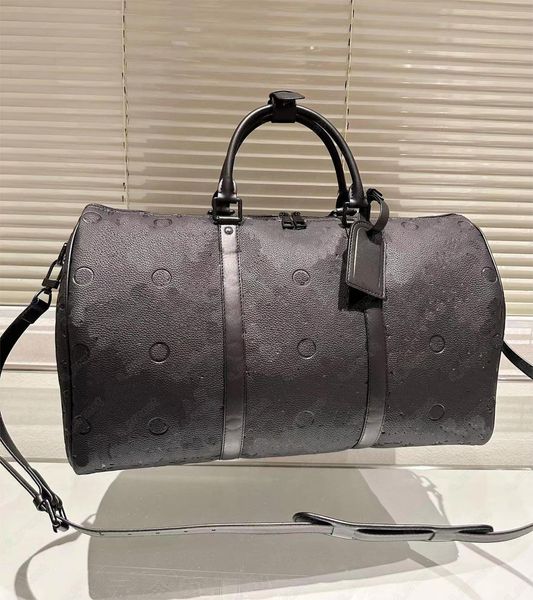 designer duffel bags mens travel fashion black embossed womens luxury travel bags leather handbags large capacity carry on luggages 50cm
designer duffel bags mens travel fashion black embossed womens luxury travel bags leather handbags large capacity carry on luggages 50cm