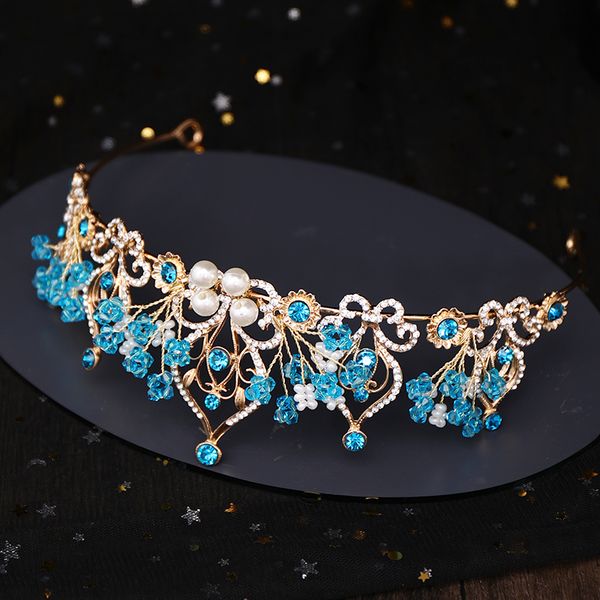 crown princess headwear ice and snow strange destiny crown blue glazed water diamond birthday jewelry girl student hair ornament ts-0138-a, Silver
crown princess headwear ice and snow strange destiny crown blue glazed water diamond birthday jewelry girl student hair ornament ts-0138-a, Silver