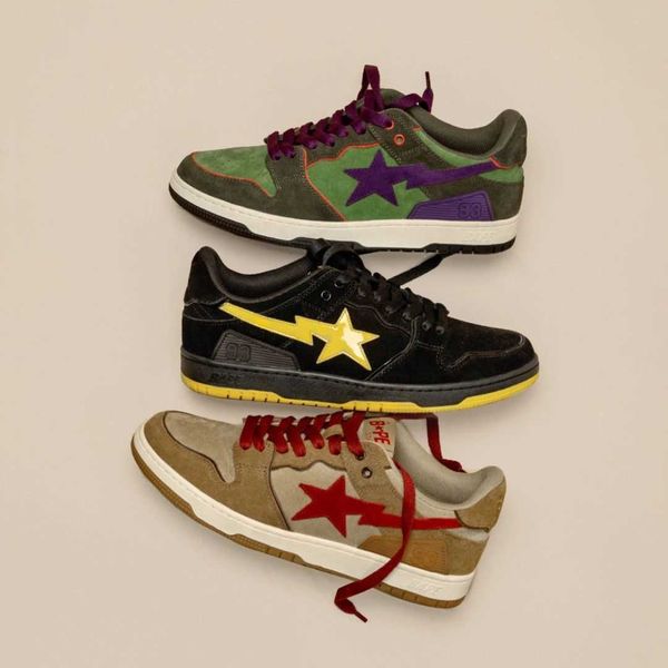 sta sk8 ape head star contrast couple low shoes vibe street star same skateboarding shoe
sta sk8 ape head star contrast couple low shoes vibe street star same skateboarding shoe