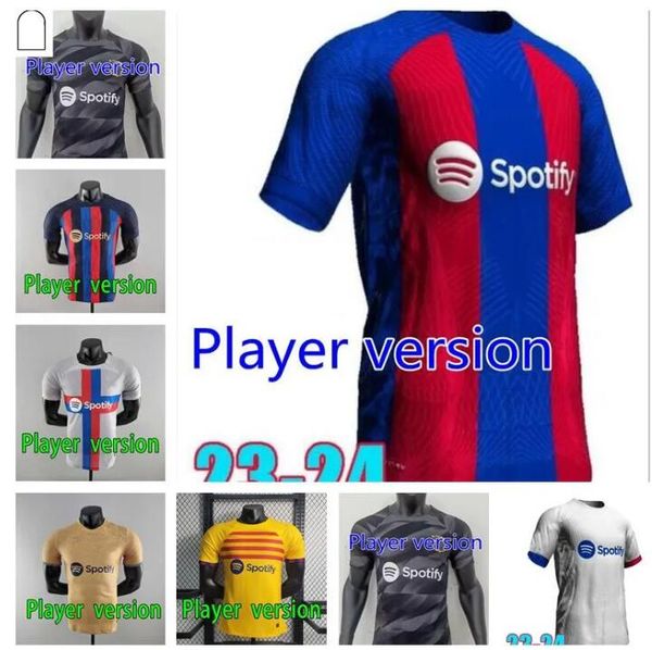23-24 lewandowski ansu fati barcelona soccer jersey 2023 player version christensen o. dembele pedri memphis dest gavi maillots football shi, Black;yellow
23-24 lewandowski ansu fati barcelona soccer jersey 2023 player version christensen o. dembele pedri memphis dest gavi maillots football shi, Black;yellow