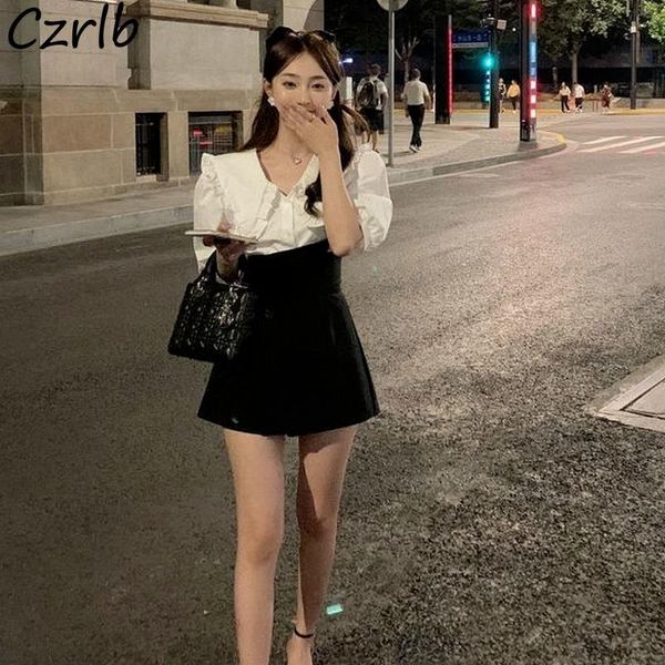 dress women sets temperament college peter pan collar summer mini skirts elegant korean outfits female sweet leisure tender, White
dress women sets temperament college peter pan collar summer mini skirts elegant korean outfits female sweet leisure tender, White