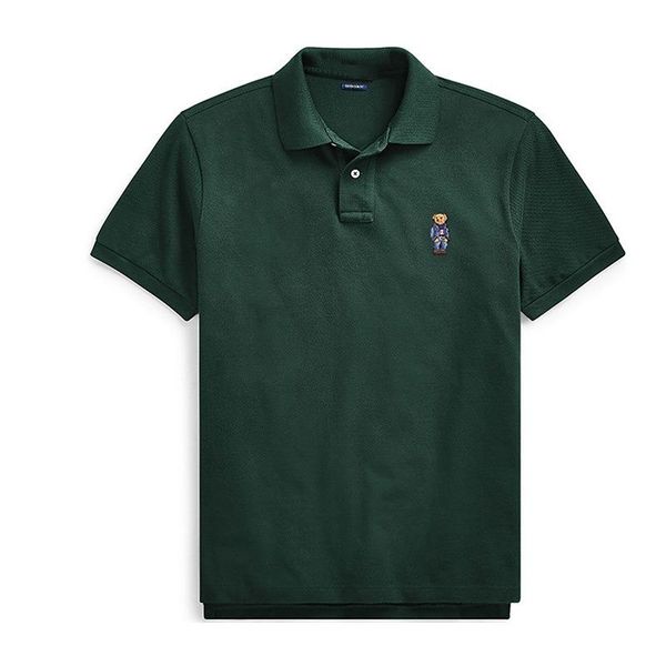 men's polos summer short sleeved golf suit embroidered cotton ball shirt polo rl bear 2023, White;black
men's polos summer short sleeved golf suit embroidered cotton ball shirt polo rl bear 2023, White;black