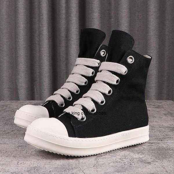 2023 correct2023 luxury rick designer ro boots shoes owens high street canvas shoes jumbo shoeslace solid black male sneakers lace-up rubber
2023 correct2023 luxury rick designer ro boots shoes owens high street canvas shoes jumbo shoeslace solid black male sneakers lace-up rubber