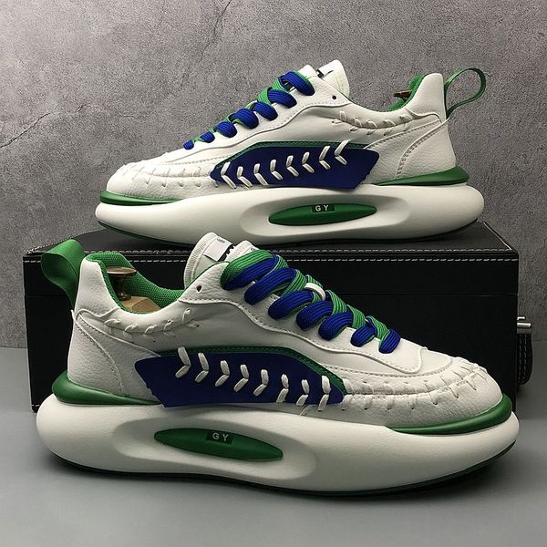 italian designer dress wedding party shoes spring breathable lace up white vulcanized casual sneakers round toe thick bottom business drivin, Black
italian designer dress wedding party shoes spring breathable lace up white vulcanized casual sneakers round toe thick bottom business drivin, Black