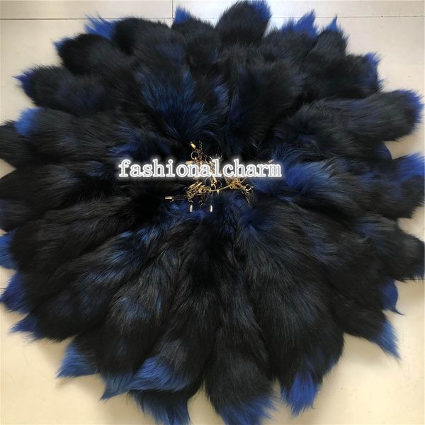 blue-10pcs/lot 40cm/16" real genuine fox fur tail keychain cosplay toy keyring bag charm car phone pendant, Silver
blue-10pcs/lot 40cm/16" real genuine fox fur tail keychain cosplay toy keyring bag charm car phone pendant, Silver