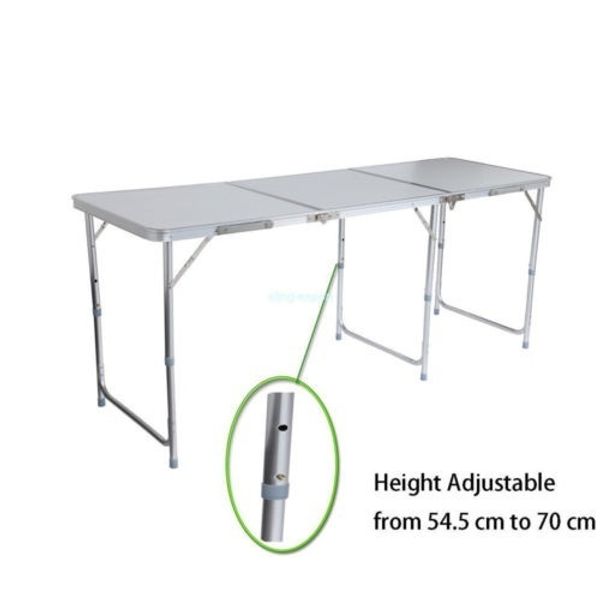 6ft portable aluminum folding table in outdoor picnic party dining camping table
6ft portable aluminum folding table in outdoor picnic party dining camping table