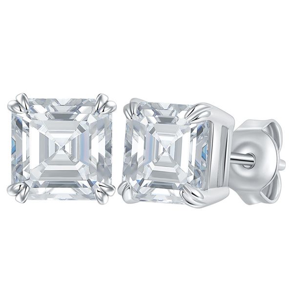 diamond passed test 925 sterling silver 7mm square moissanite earrings jewelry for men women nice gift studs, Golden;silver
diamond passed test 925 sterling silver 7mm square moissanite earrings jewelry for men women nice gift studs, Golden;silver